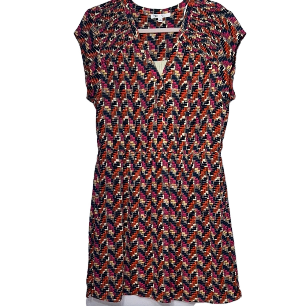 DR2 Multicolor Patterned Dress